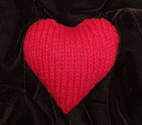 Heart Knitting Pattern A Knitting Blog