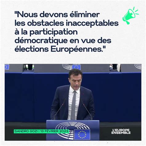 Leurope Ensemble On Twitter En Lors Des Lections Le