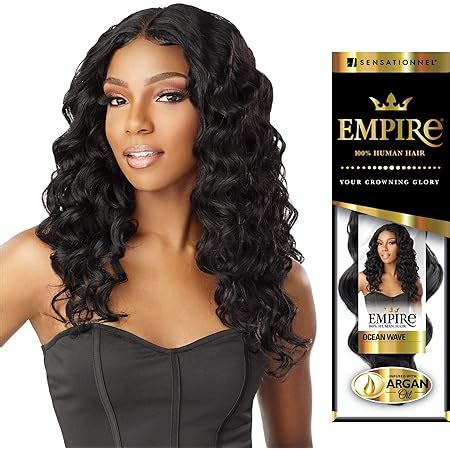 Amazon.com: Sensationnel EMPIRE CURLY weave hair - virgin Human hair ...