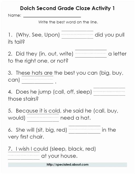 20 2nd Grade Context Clues Worksheets Worksheets Decoomo