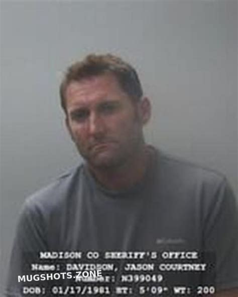 Jason Courtney Davidson 06302022 Madison County Mugshots Zone