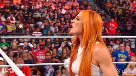 Trish Stratus Confronts Becky Lynch Wwe Raw 732023 Youtube