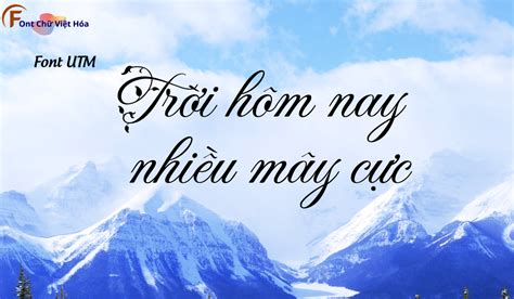 Font Utm Fleur Việt Hóa Fonts Chữ Việt Hóa