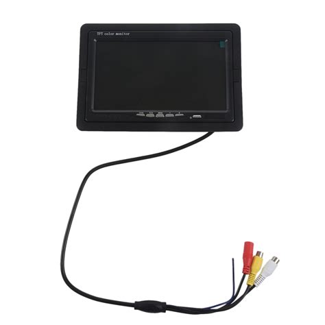 12v 24v 7 Inch Tft Lcd Color Monitor For Car Cctv Reverse Rear View Backup U4q2 194452816057 Ebay