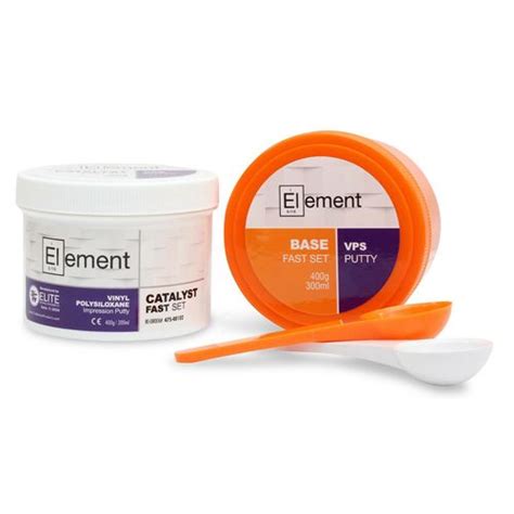 Element Putty Fast Set Vps Pvs Dental Impression Ml