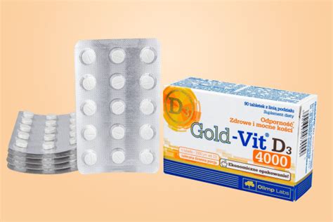 Gold Vit D Witamina D Tabletek Olimp Apteka Webpharm Pl