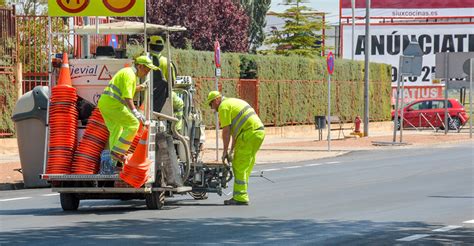 Comienza Un Nuevo Proyecto De Señalización Horizontal Para Mantenimiento De Calles Principales