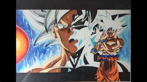 Dragon Ball Super Goku Ultra Instinct Maitrisé Dessin par Righi Draw