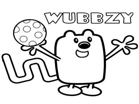 Imprimible Wow Wow Wubbzy Coloring Pages Wow Wow Wubbzy Coloring