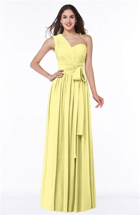 Colsbm Emmeline Pastel Yellow Bridesmaid Dresses Colorsbridesmaid