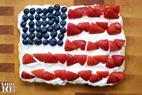 American Flag Fruit Pizza Gluten Free The Soccer Mom Blog