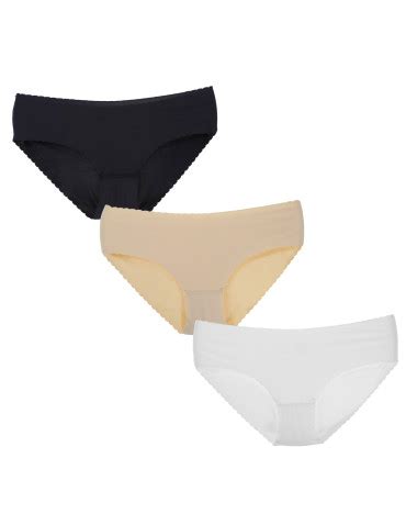 Majtki figi damskie bikini laserowo cięte pak WIELOKOLOROWY sklep Moraj