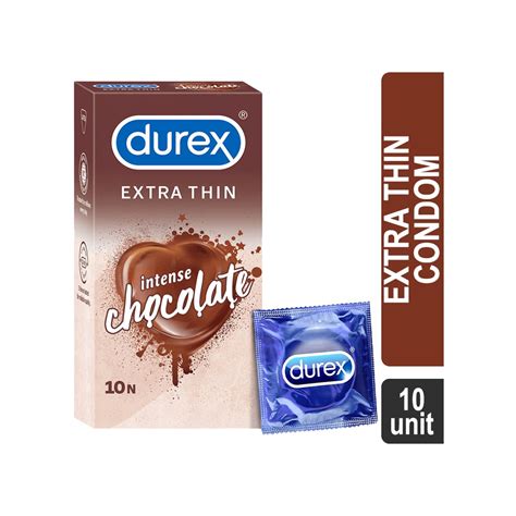 Durex Chocolate Flavoured Condom Extra Thin Price Buy Online At ₹161