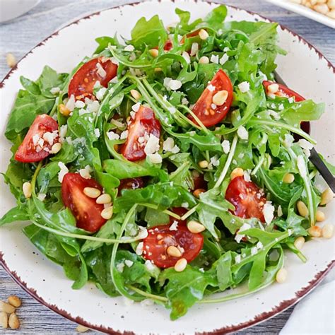 Rucola Salat Bestes Einfaches Rezept