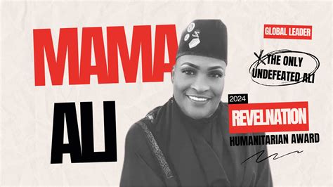 mama ali  revelnation humanitarian award winner revelnation