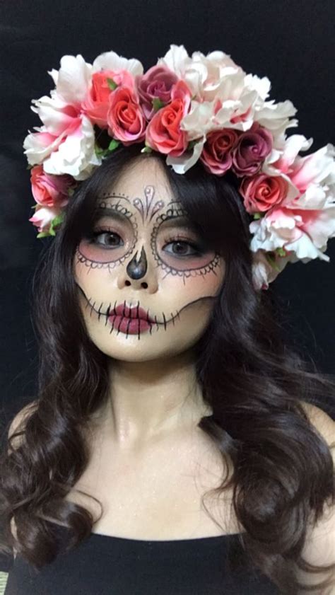 Pin By Sumiko T Rrez On Pins Creados Por Ti Amazing Halloween Makeup