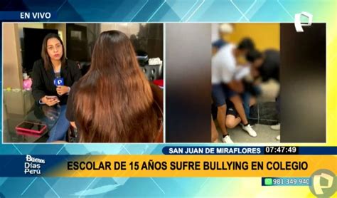 Casos De Bullings - Nuevo caso de bullying en SJM: escolar de 15...