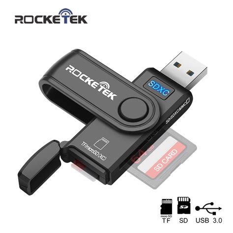 Rocketek Usb Multi Memory Card Reader Otg Type C Android Adapter