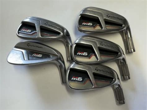 Taylormade M6 Iron Set 7 Pwaw Heads Only Mens Rh Ebay