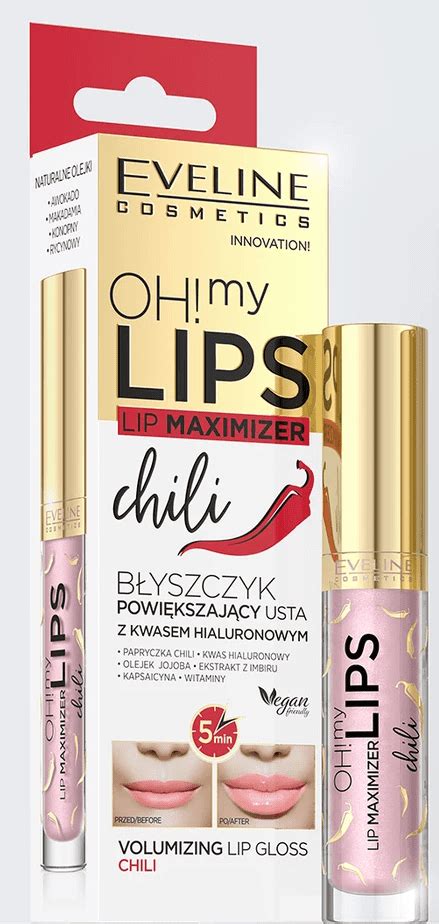 Eveline Oh My Lips Lip Maximizer Volumizing Lipgloss With Chili