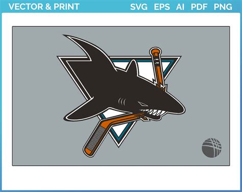 San Jose Sharks Jersey Logo Hockey Sports Vector Svg Logo In