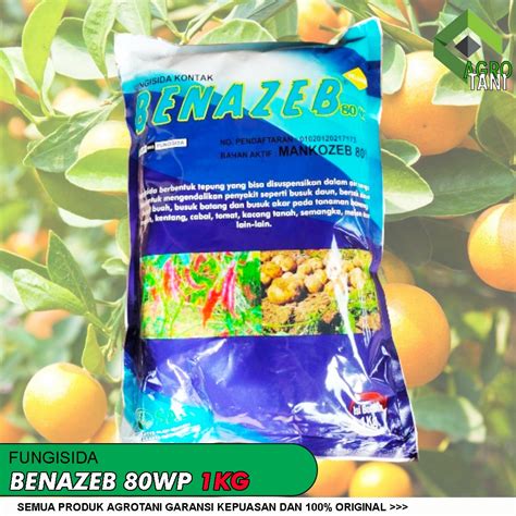 Jual Fungisida Benazeb 87 WP 1 Kg Shopee Indonesia