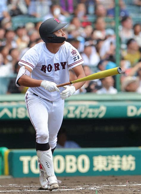 【甲子園】“広陵のボンズ”真鍋慧 左中間に3点二塁打！夏の甲子園初打点、高校通算62発の大砲― スポニチ Sponichi Annex 野球