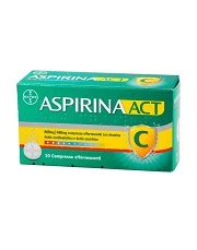 Aspirina Act C 10 Compresse Effervescenti Di BAYER