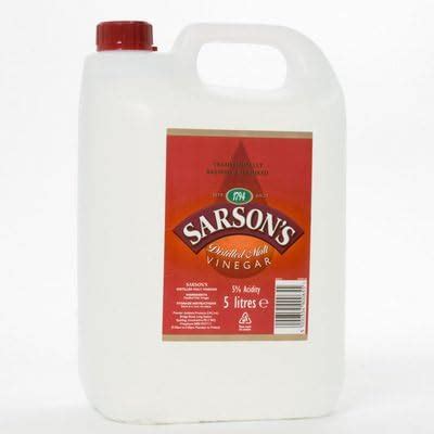 Sarsons Distilled Malt Vinegar 5L Amazon Co Uk Grocery