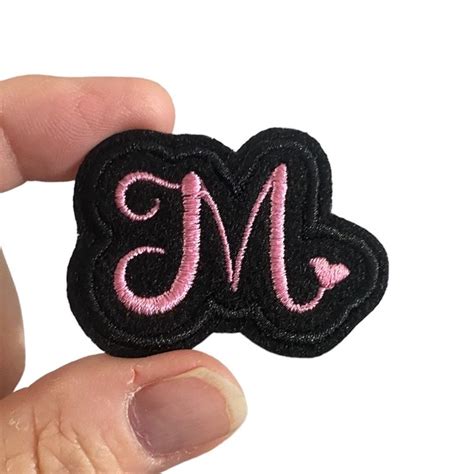 Single Letter Monogram Embroidery Etsy