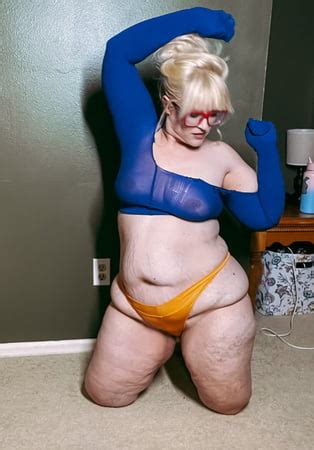BBW Orange Thong Great Legs Fat Ass Curves MILF Pics XHamster