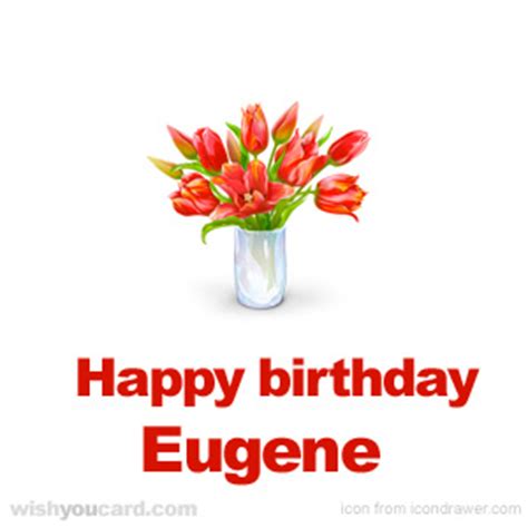 Happy Birthday Eugene Free e-Cards