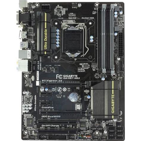 Материнская плата Socket LGA1150 GIGABYTE GA-H87-HD3 (rev. 1.0) 4LV ...