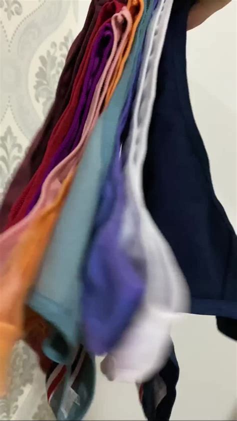 Kit Calcinha Lingerie Tanga Fio Algodão Elástico Atacado