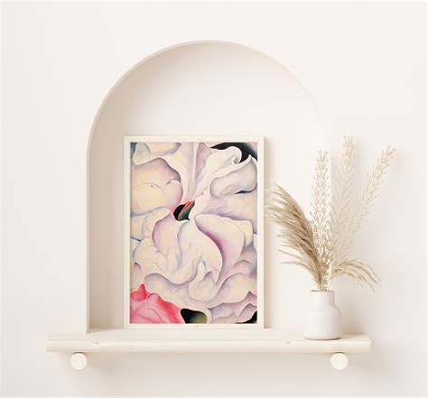 Georgia O'keeffe Print, Closeup Flowers Print, Flower Market Poster ...