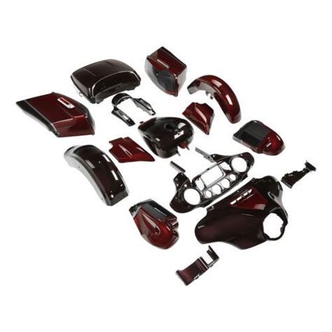 Fairings Bodywork Kits Fender Fit For Harley FLHX 14 23 Black Forest