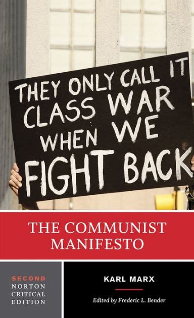 The Communist Manifesto A Norton Critical Edition Edition 2 By Karl