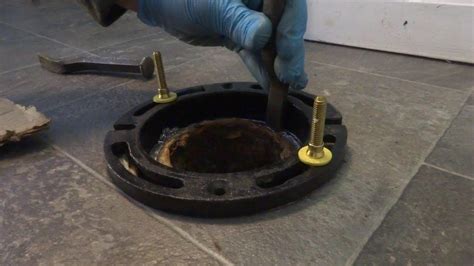 How To Repair Cast Iron Toilet Flange