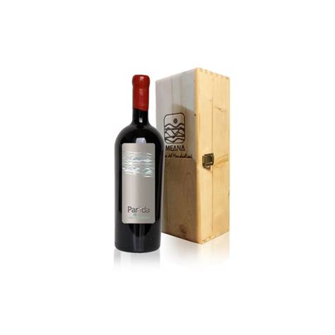 PARÈDA IGT ISOLA DEI NURAGHI BIO MAGNUM 1 5 LT IN BOX LEGNO