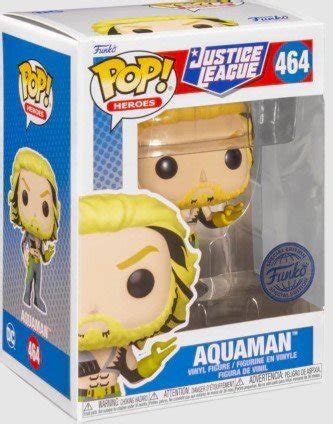 Aquaman Justice League Funko Pop Toy Vault Hq