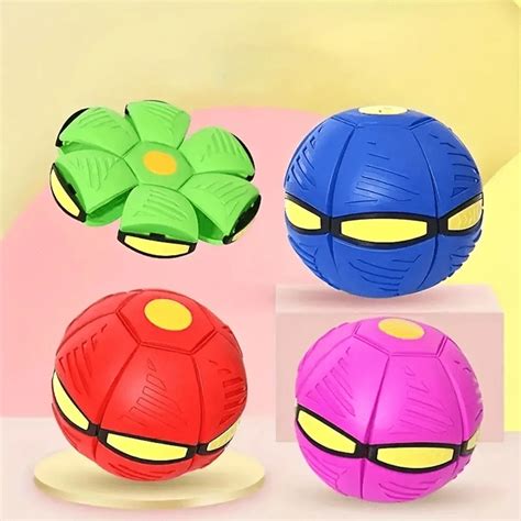 Sprung Ball, Elastischer Step Ball Spielzeug, Ufo Transformationsball ...