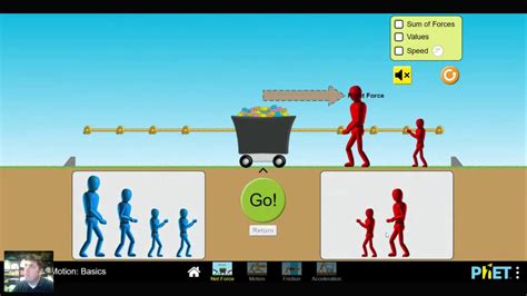 Ap Physics 1 Phet Forces And Motion Virtual Lab Youtube