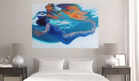 Naked Women Floating In Pool Sexy Poster Matte Paper Poster 20 X 30 24 X 36 Nude Posters