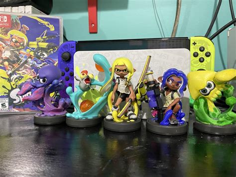 Finally Got My Hands On The New Splatoon Amiibo Rsplatoon