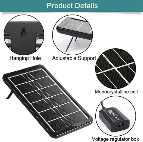 Aocoray Mini 5v 6w Usb Solar Panel Review Solar Generators