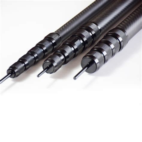 High Strength K Twill Glossy Finish Round Carbon Fiber Tube Telescopic