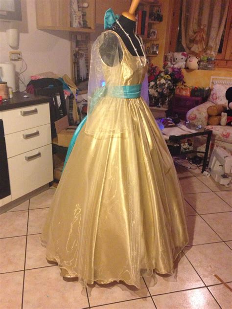 Anastasia movie cartoon yellow dress | Etsy