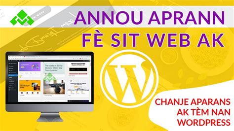 Annou Aprann Kòmanw ka mete yon tèm nan WordPress YouTube