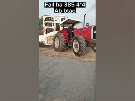 Fail ha 385 4*4 | Tractor Hacks #viralvideo #shorts #tractorvideo - YouTube