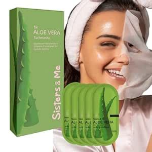 Sisters Me X Aloe Vera Tuchmaske Tuchmasken Gesicht Set